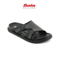 BATA Ortho Plus Men Black Sandal 8726268 Kasut Sandal Lelaki