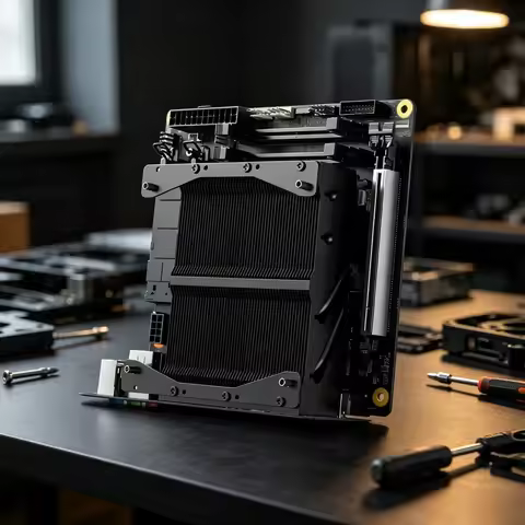 Mini ITX NAS Motherboard AMD Ryzen 9 8945HX 16 Core 32 Thread PCIe 5.0 x16 Dual M.2 DDR5 8K Triple D