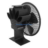 Y5GD Fireplace Stove 5 Heat Powered Fan Quiet Efficient for Wood Log