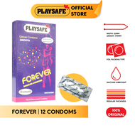 Playsafe Forever Regular Thick Extra Safe Condom (12's) 避孕套 保险套 安全套