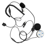 RISENKE-Two Pin Finger P Headphone, Walkie talkie, Micro Microphone, Woki Toki Earphones for Motorcy