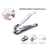 Sharp 8cm Stainless Steel Hand and Foot Nail Clippers
