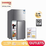 ⚡ Fast Delivery⚡ SHANBEN Two-Door Refrigerator 4.8 Cu Ft. Refrigerator, Energy-Efficient