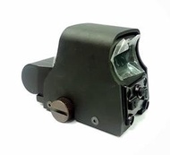 傑電 HurricanE 551 BK 快速 瞄準器 內紅點 快瞄 快拆 防震 GBB可使用 黑色 含透明保護蓋
