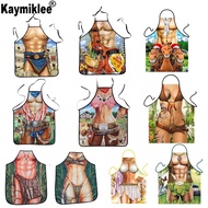 Cook Aprons Kitchen Apron Dinner Party Baking Apron For Woman And Man BBQ Party Cartoon Apron Kitche
