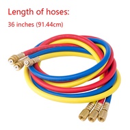 1M Free Delivery 36" A/C Charging Hose Set for HVAC Air Condition Refrigerant R12 R22 R502 R134A R41
