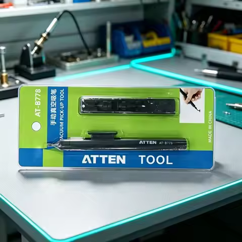 ATTEN AT-B778 Antistatic Manual Vacuum Suction Pen BGA Chip IC Pickup Tool and Lens Crystal Suction 