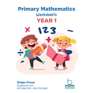 Cambridge Primary Mathematics Worksheet Year 1~6 (hardcopy)