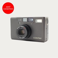 CAMERA CONTAX T3 BLACK ORIGINAL (AKSESORIS LENGKAP)
