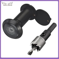 [marlon_edison.] 220-Degree Solid Peep Holes for Door with 16mm Drill Bit,0.63in Door Peephole for D