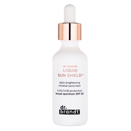 Dr. Brandt Bright This Way Liquid Sun Shield SPF 50-100% Mineral Lightweight Sunscreen Lotion - Prot
