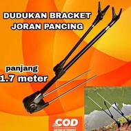 (Hobi) Bracket Dudukan Joran Tegek Jagrak Pancing Dudukan Tegek Braket