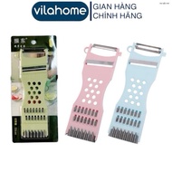 Multi-purpose fruit and vegetable grater, slicer, and cutter