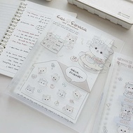 notebook a5 notebook aesthetic notebook aesthetic korean 2024 Lagu Kucing Kucing Baharu Buku Kerja R