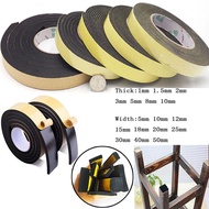 Single Sided Adhesive Waterproof Sponge Rubber Strip Foam Tape For Window Door Seal Strip Weather St