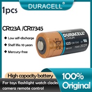 Original Duracell CR123A 3V Lithium Battery CR123 123A CR17345 DL123A 16340 Dry Primary Battery
