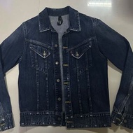 日製 Rude gallery Denim Jacket washed wabash japan style 日系 牛仔外套 牛仔褸 背部雙肩  Momotaro Jelado Samurai  Bu