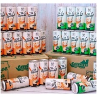 Three Tea Three Layer Tea 240ml ( Caramel)Teh C Special Syrup Three tea Caramel TehC Peng Coffee Spe