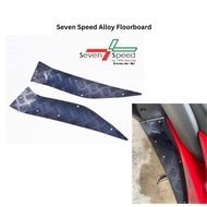 XMAX NVX V1 V2 SEVEN SPEED Sevenspeed Alloy Footboard Footpad Motorcycle Floorboard Made In XMAX Flo