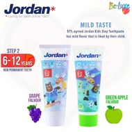 Jordan Oral Care Kids Toothpaste Step 2 | Children's Toothpaste 6-12 Years (