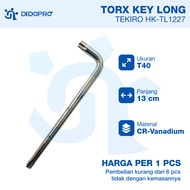 T40 L KEY TEKIRO T40 TORX KEY LONGBINTANG 1 PCS