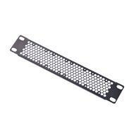 DeskPi Rackmate 1U Venting Blank Panel Metal Rack Mount for 10 Inch Server Rack/Network Cabinet