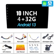 (4+32/64G)7/9/10 นิ้ว 2din 2G Ram Android 13รถวิทยุเครื่องเล่นมัลติมีเดีย 2.5D เครื่องเสียงติดรถยนต์