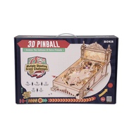 ROKR 3D Wooden Puzzle - EG01 Pinball Machine | ของแต่งบ้าน ของเล่นศิลปะ DIY