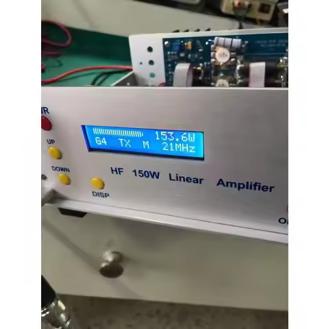 Best sellRS-928 150W HF Power Amplifier 0.5-30Mhz Half Duplex for FM AM SSB CW FT8 SDR IC705 Transce