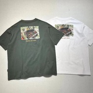 日本預訂 2色選 snow peak x JS relume graphic 別注版 燒烤logo tee 山系露營短袖