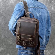 GENUINE Leather Backpack ll GENUINE Leather Men's Bag Men's Backpack