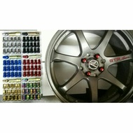 New Sport Rim Nut, Wheel Nut M12x1.5 Proton,Perodua,Toyota,Honda 1pc