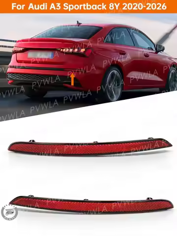 Rear Bumper Light Without Bulbs For Audi A3 Sportback 8Y 2020-2026 Car Stop Lamp Warning Lamp 8YG945