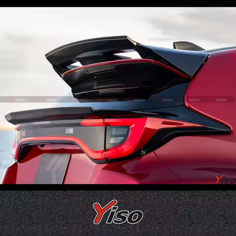 GR YARIS Carbon fiber tail fin Suitable for GR YARIS MXPA12 TOMS Empennage Modified Aerodynamic kit 