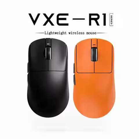 ATK VXE Dragonfly R1 Pro Max PAW3395 NearLink Wireless Mouse Nordic 52840 4K Bluetooth 2.4G Wired Er