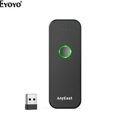 Eyoyo AnyEast 2D Wireless Barcode Scanner Portable 3-in-1 Bluetooth QR 1D Bar Code Reader for Invent