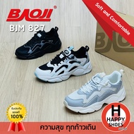 [🥇บาโอจิแท้100%🔢ไซส์41-45🆓ฟรี...ถุงเท้า 1 คู่] BAOJI รองเท้าผ้าใบชาย รองเท้ากีฬา รองเท้าสวมทำงาน com