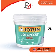 JOTUN Jotaplast Max White 0000 7L Emulsion Wall Paint Home Ceiling Paint Cat Kapur Putih Cat Dinding