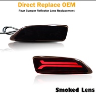 iJDM LED Bumper Reflector Lights For 2011-2013 Toyota Corolla Lexus CT200h Function as TailBrake & R