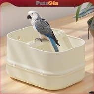 PETSOLA Bird Perch Stand with Detachable Base Parrot Training Perch Easy Maintenance Equipment for P