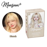 Monsoon+ Hair Dye Bleach Bright Hair hair dye colour 200ml hair dye colour warna rambut dye rambut白金
