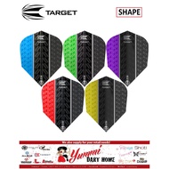 TARGET DART FLIGHT - VAPOR 8 (BLUE RED & GREEN)