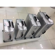 Counter Top version -RIMOWA CLASSIC retro series aluminum-magnesium alloy boarding case checked luggage suitcase trolley case