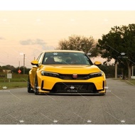 Honda Civic FE For Convert FL5 Type R Bumper Spoon Front Lip Lips Front Diffuser AF05