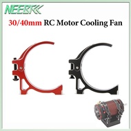 NEEBRC 30/40mm RC Motor Cooling Fan Aluminum Heatsink Holder For 1/10 1/8 Model Car 4068 4082 4092 4