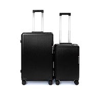 กระเป๋าเดินทางล้อลากรอบโลก TSA Lock เฟรมอลูมิเนียม วัสดุ PC มีช่องเสียบ USB มีที่วางแก้ว SC700