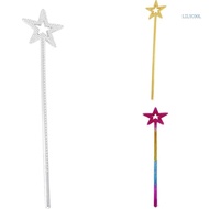 【CH】 Star Wands Star Fairys Wands Princess Star Wands for Girls Angel Magics Wands for Birthday Part