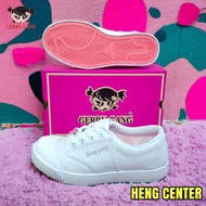 รองเท้านักเรียน รองเท้าผ้าใบสีขาว Gerry Gang PK888