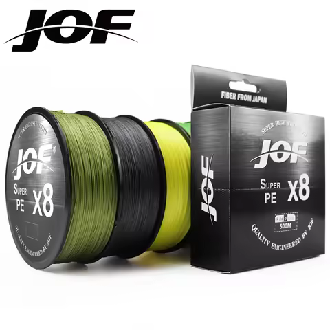 JOF X8 Upgrade Braid Fishing Line Super Strong 8 Strands Multifilament PE line 150M 300M 500M Made I