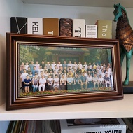 Photo Frame Real Print Group Photo Wall-mounted with Rinse for Graduation Group Photo Setup9V7T Grou